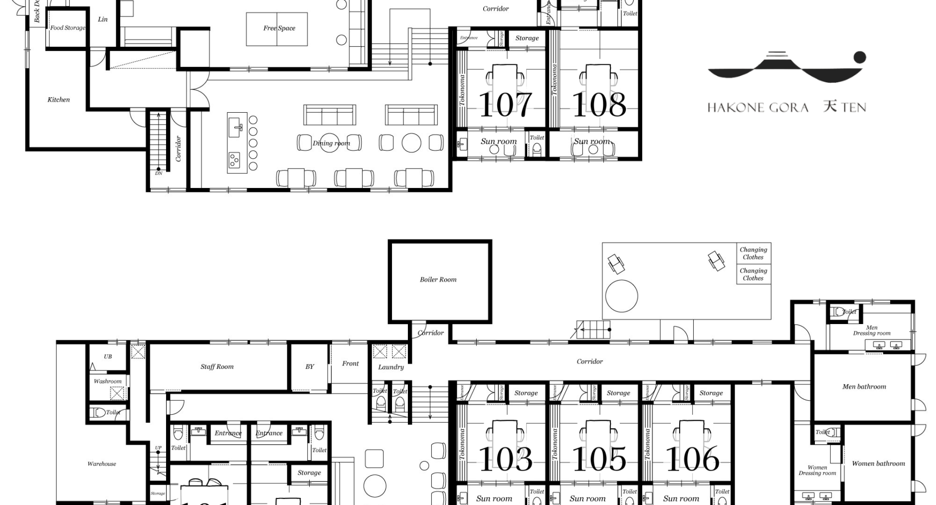 HAKONE GORA 天TEN 107 藤 FUJIの写真 6